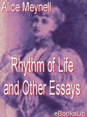 cover image of Rhythm of Life and Other Essays